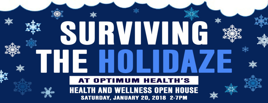 OPEN HOUSE - SURVIVING THE HOLIDAZE HOLIDAYS