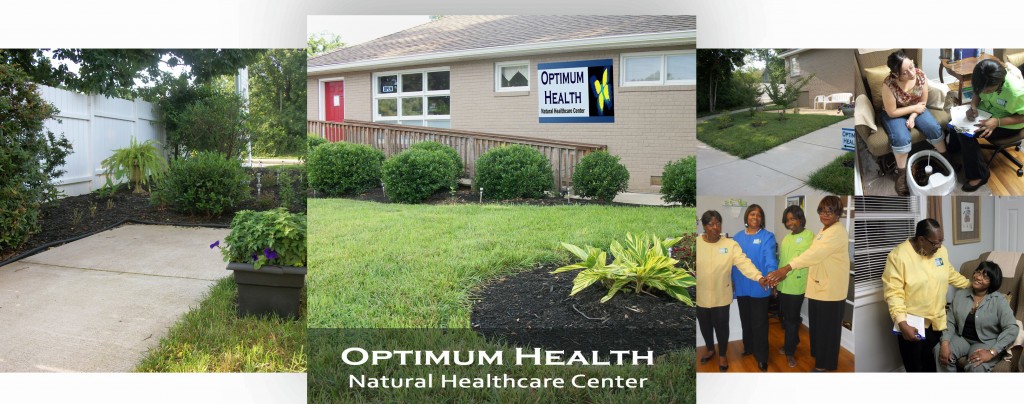 optimum health banner at top of page copy