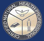 Certified Natural Health Professional's Logo