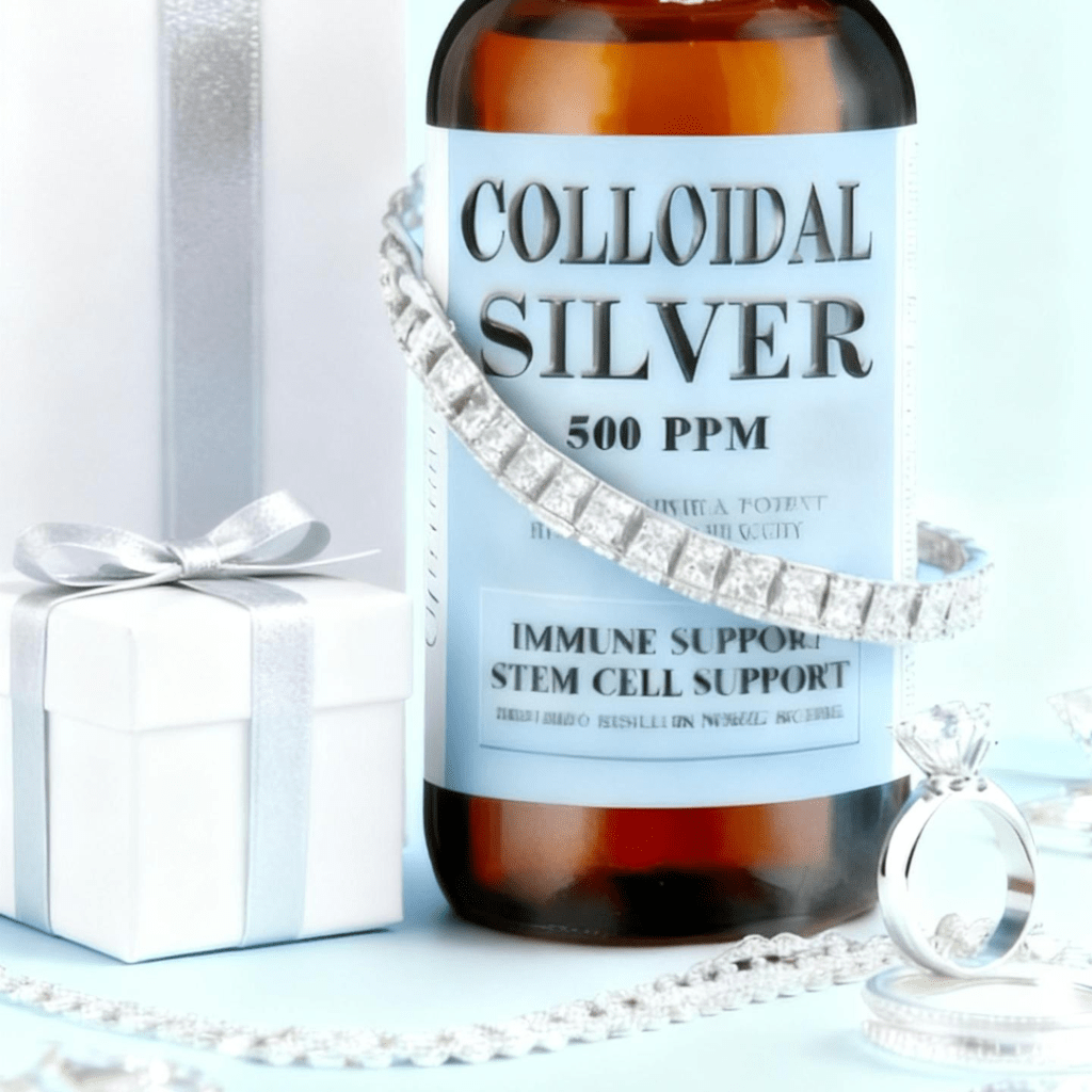 Optimum You Colloidal Silver, 500 ppm is great for immune boost, stem cell production and killing germs.