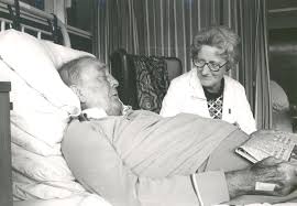 Dame Cicely Saunders doing hospice