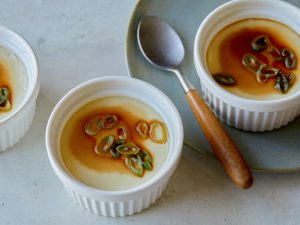 CHINESE STEAMED EGGS