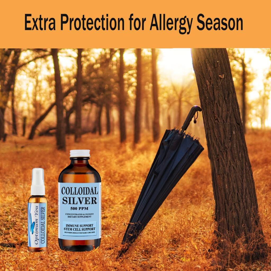 Colloidal Silver 500ppm for Allergy Season