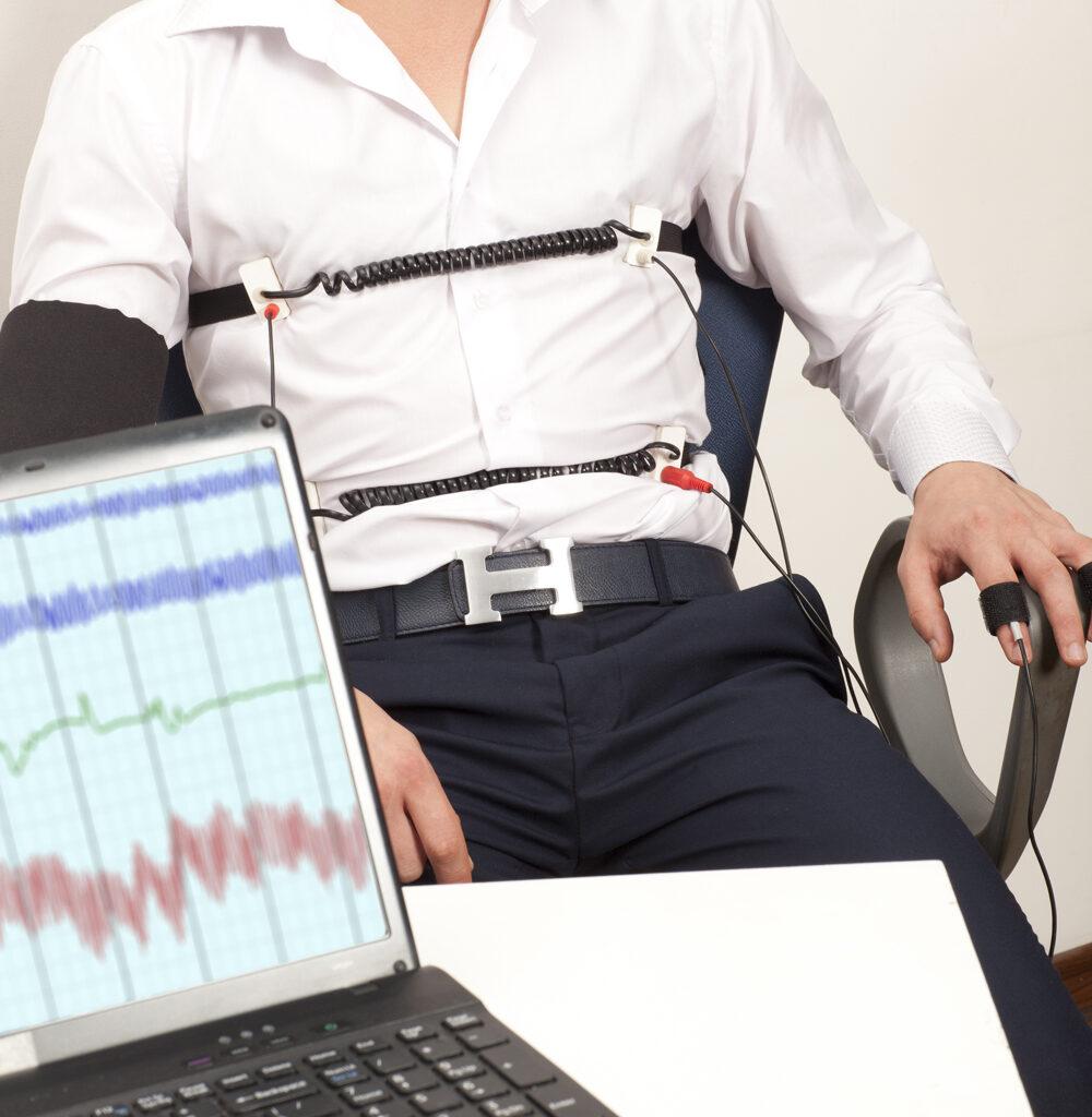 Lie Detector Equipment in Use