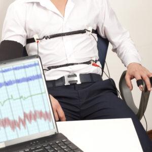 Lie Detector Equipment in Use