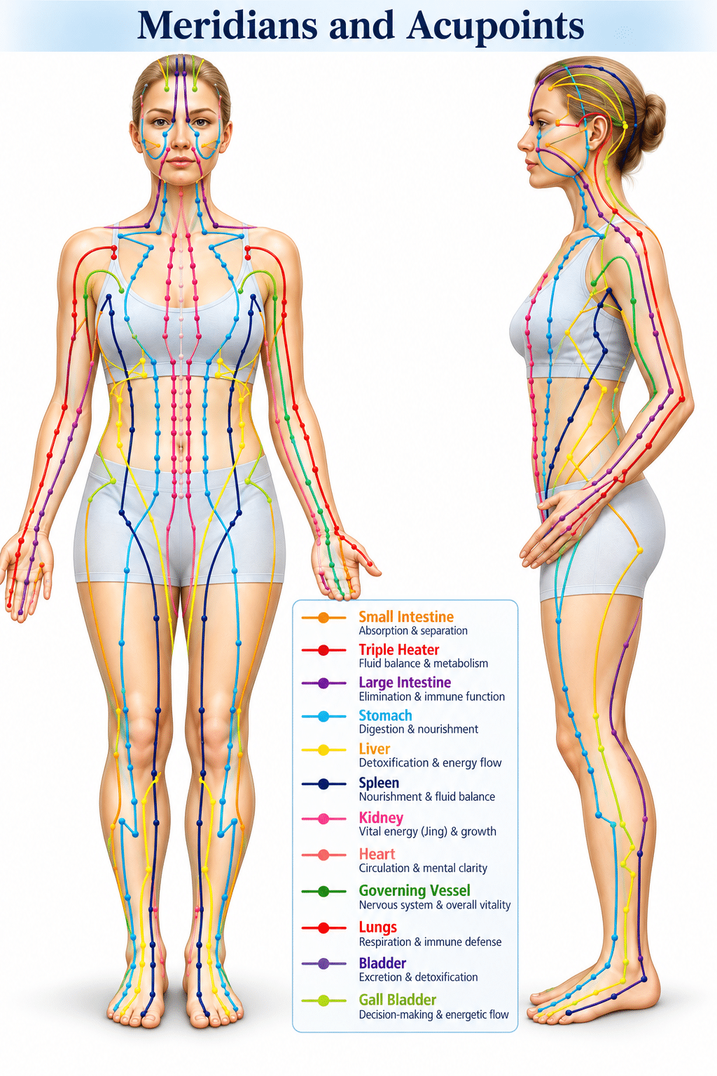 Meridians and Acupoints
