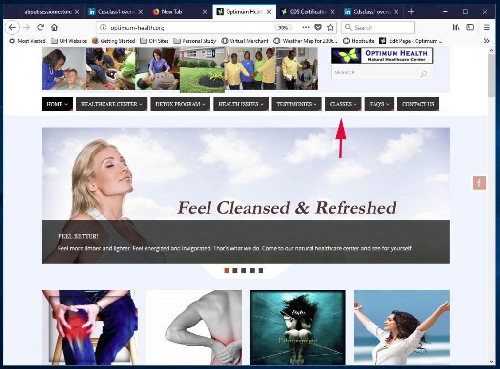 SCREENSHOT - HOME PAGE