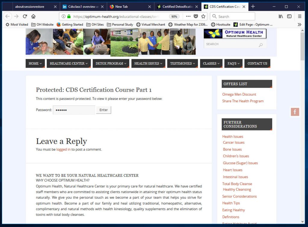SCREENSHOT PART 1 PASSWORD REQUEST