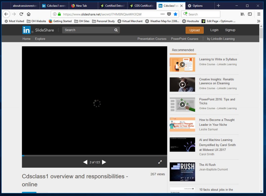 SCREENSHOT - PART 1 SLIDESHARE STALLING