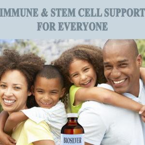 BIOSILVER 500 PPM FOR IMMUNE & STEM CELL SUPPORT!