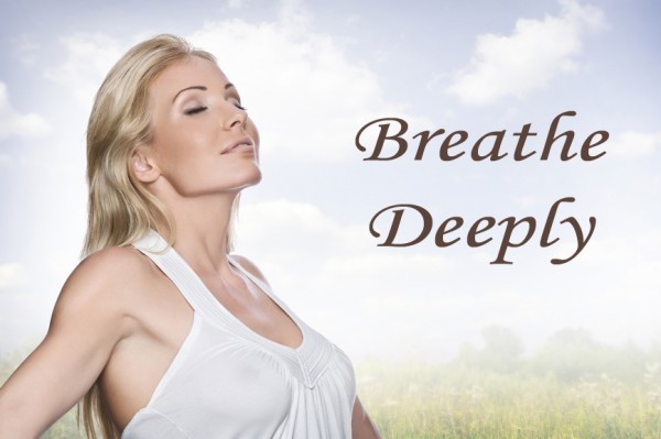 breathe deeply with words