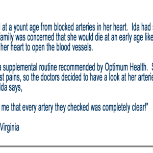 Optimum Health Telehealth: Client Testimonial