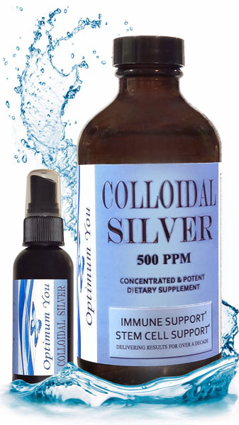 Optimum You Colloidal Silver 500 ppm, 8 oz