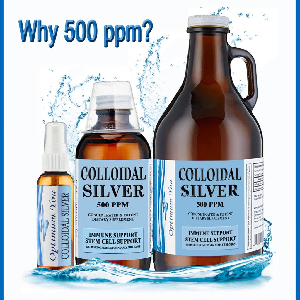 Why Colloidal Silver 500ppm?