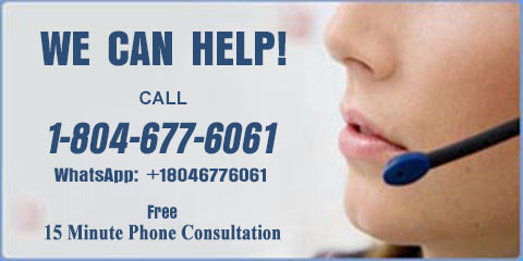 We can help. Call 1-804-677-6061 for a free 15 minute consultation.