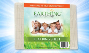 earthing top sheet, king