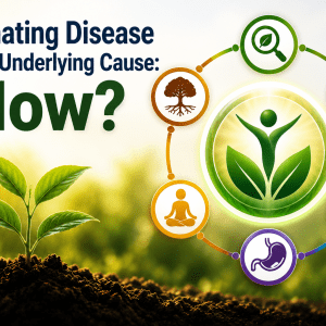 Eliminating disease and its underlying cause.