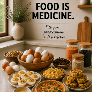 FOOD IS MEDICINE: Fill your prescription in the kitchen.