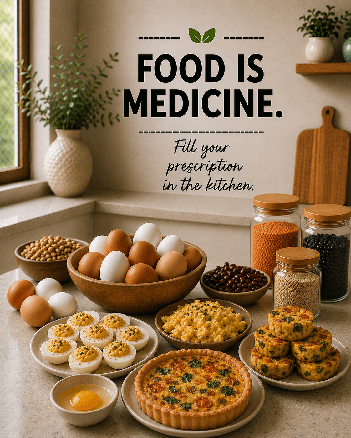 FOOD IS MEDICINE: Fill your prescription in the kitchen.