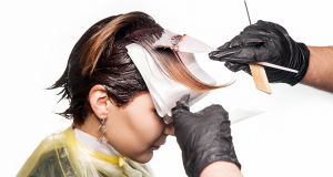 Hair Dyes: A type of paint contain lead