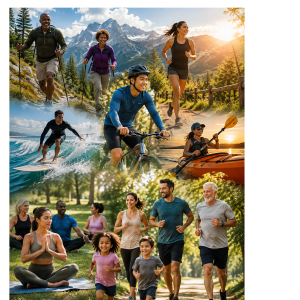 hero - healthy active people - wider