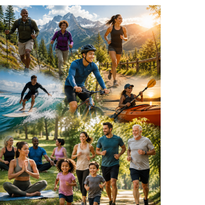 hero - healthy active people - wider
