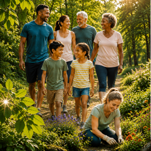 hero - healthy active people - wider