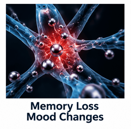 Mercury poisoning: Brain - Memory Loss