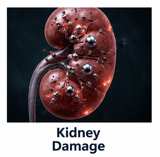 Mercury poisoning: Kidney Damage