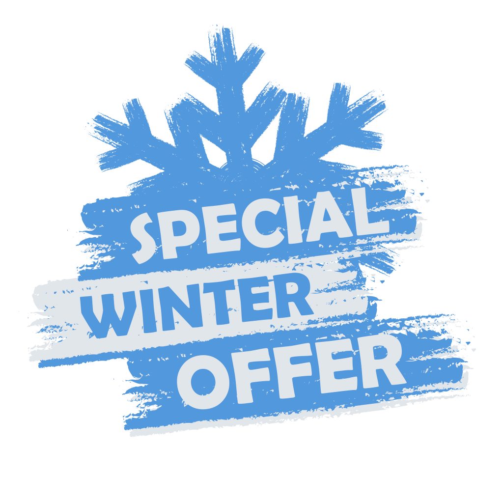 SPECIAL WINTER OFFER 25% OFF
