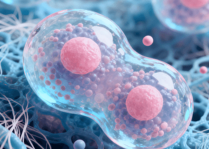 Stem cells mitosis dividing