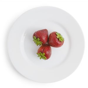 Strawberries on a Plate