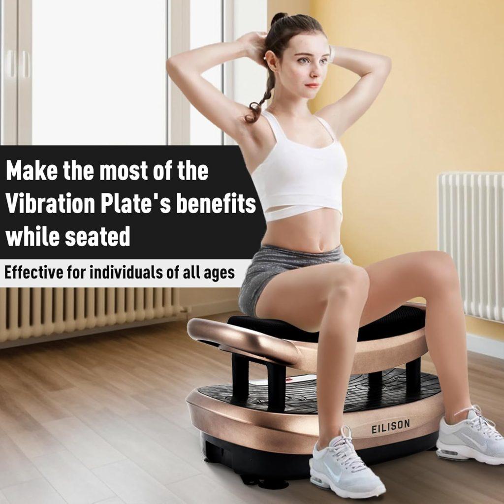 Vibration plate exercising