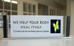 We help your body heal itself.